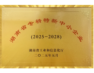湖南省专精特新中小企业