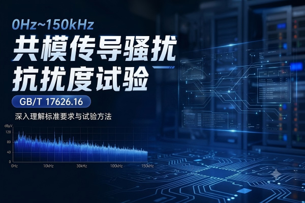 <b>0Hz～150kHz 共模传导骚扰抗扰度试验：GB/T 17626.16 该怎么理解？</b>